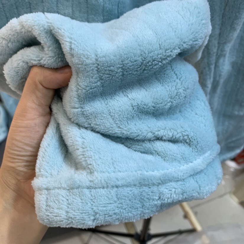 [SIÊU ẤM] Bộ đồ ngủ mặc nhà lông cừu siêu ấm mùa đông BNL312