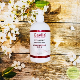 Keratin phục hồi dưỡng tóc 3in1 cavila
