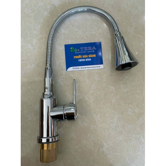 Vòi rửa bát , vòi rửa chén nóng lạnh bằng đồng , hợp kim hoặc inox 304 bóng ( VRB nóng lạnh )