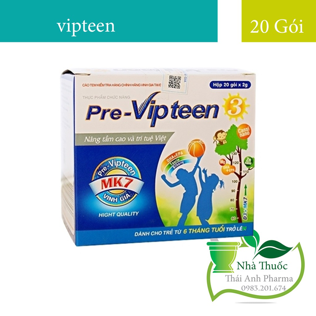 VIPTEEN - Hỗ Trợ Tăng Chiều Cao