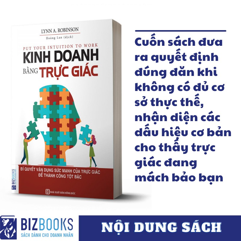 [Mã LIFEMALL995 giảm 10% đơn 99K] BIZBOOKS - Sách - Kinh Doanh Bằng Trực Giác - 1 BEST SELLER