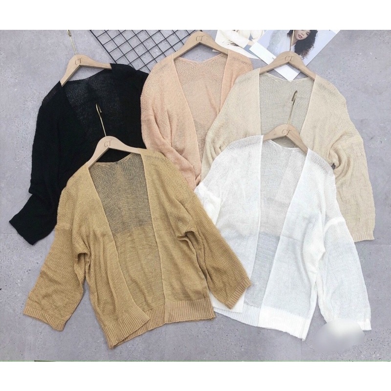 ÁO KHOÁC CARDIGAN FORM RỘNG (KÈM VIDEO HÌNH THẬT)