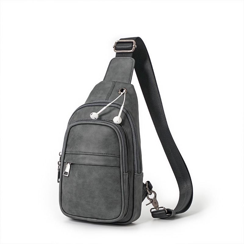 Túi Đeo Chéo Nam Da PU Cao Cấp Chống Thấm Nước Hàn Quốc - MIMI BOX