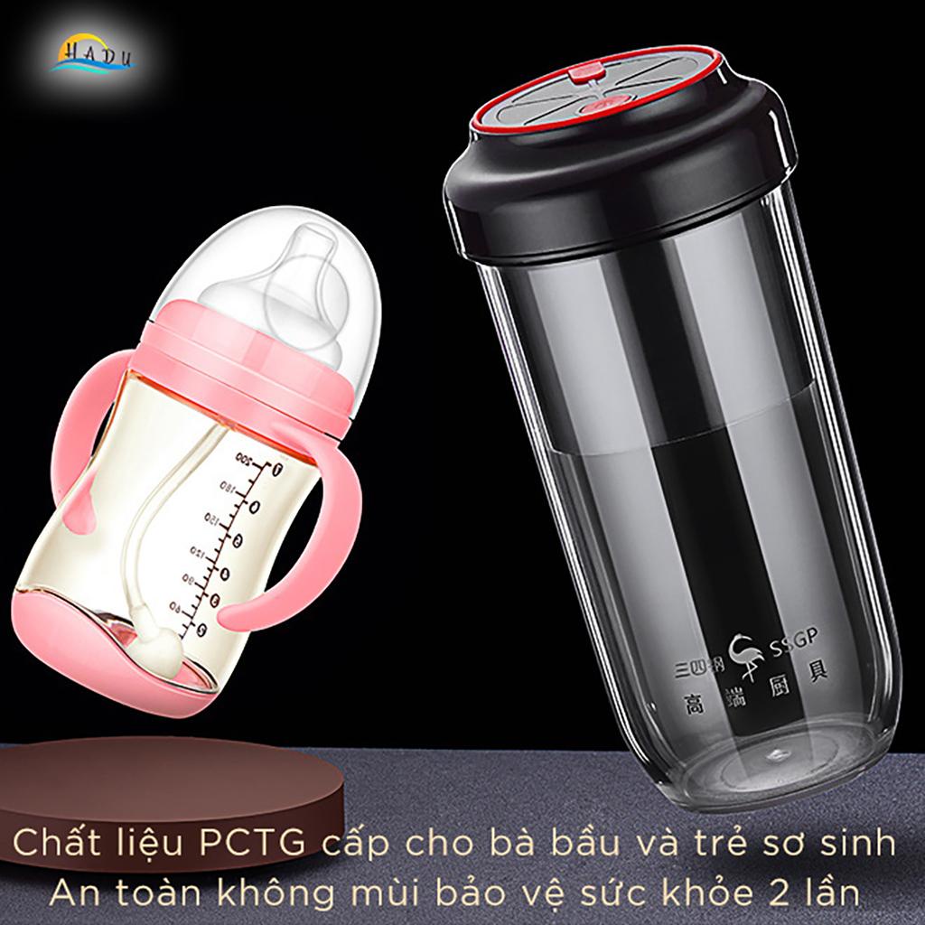 Máy Xay Sinh Tố Cầm Tay Mini 300ml Cao Cấp Sạc Điện Đạt Tiêu Chuẩn Chất Lượng Đức SSGP