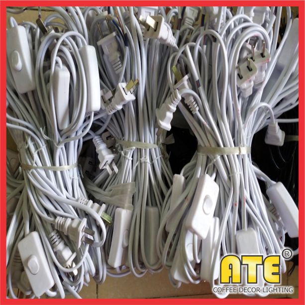 Phụ kiện trang trí đui đèn E27 - DÂY ĐIỆN CÓ PHÍCH CẮM & CÔNG TẮC - MSP: ATE-623 | BigBuy360 - bigbuy360.vn