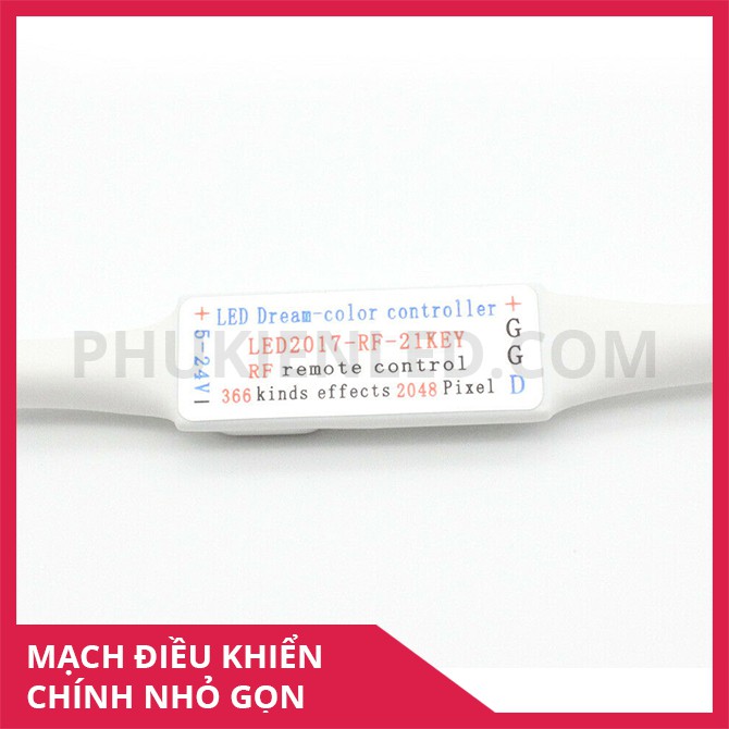 Mạch Điều Khiển Led Dây Full Màu – Có remote – 21 phím bấm | BigBuy360 - bigbuy360.vn