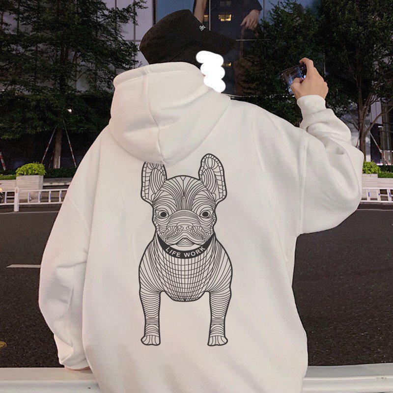 Áo Hoodie in hình chó PUG cực chất [FREESHIP] Áo nỉ unisex dày dặn,hoodie nam nữ đẹp, áo hoodie đẹp,  áo đôi sweater đẹp | BigBuy360 - bigbuy360.vn