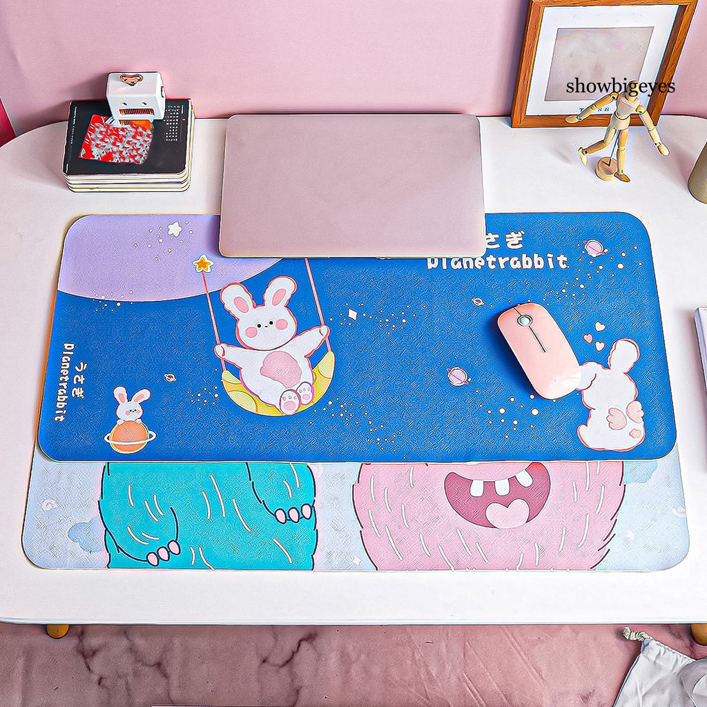 Miếng lót chuột máy tính chống trượt không thấm nước họa tiết hoạt hình dễ thương tiện lợi