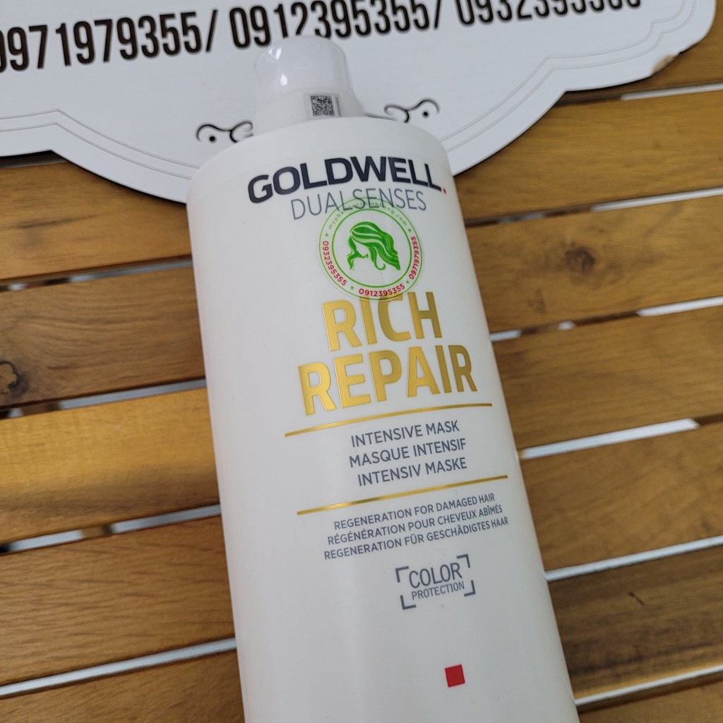 DẦU HẤP TÓC SIÊU CHỮA TRỊ GOLDWELL RICH REPAIR 1000ML