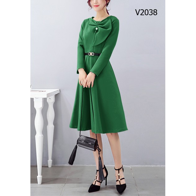 VÁY XÒA TRÂM CÀI NGỰC V2038