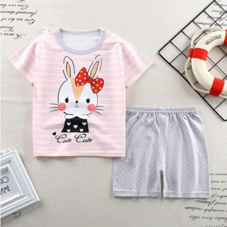 Quần áo Trẻ Em 🍓HÀNG CHUẨN🍓 Set quần áo quảng châu xuất Nhật bé gái