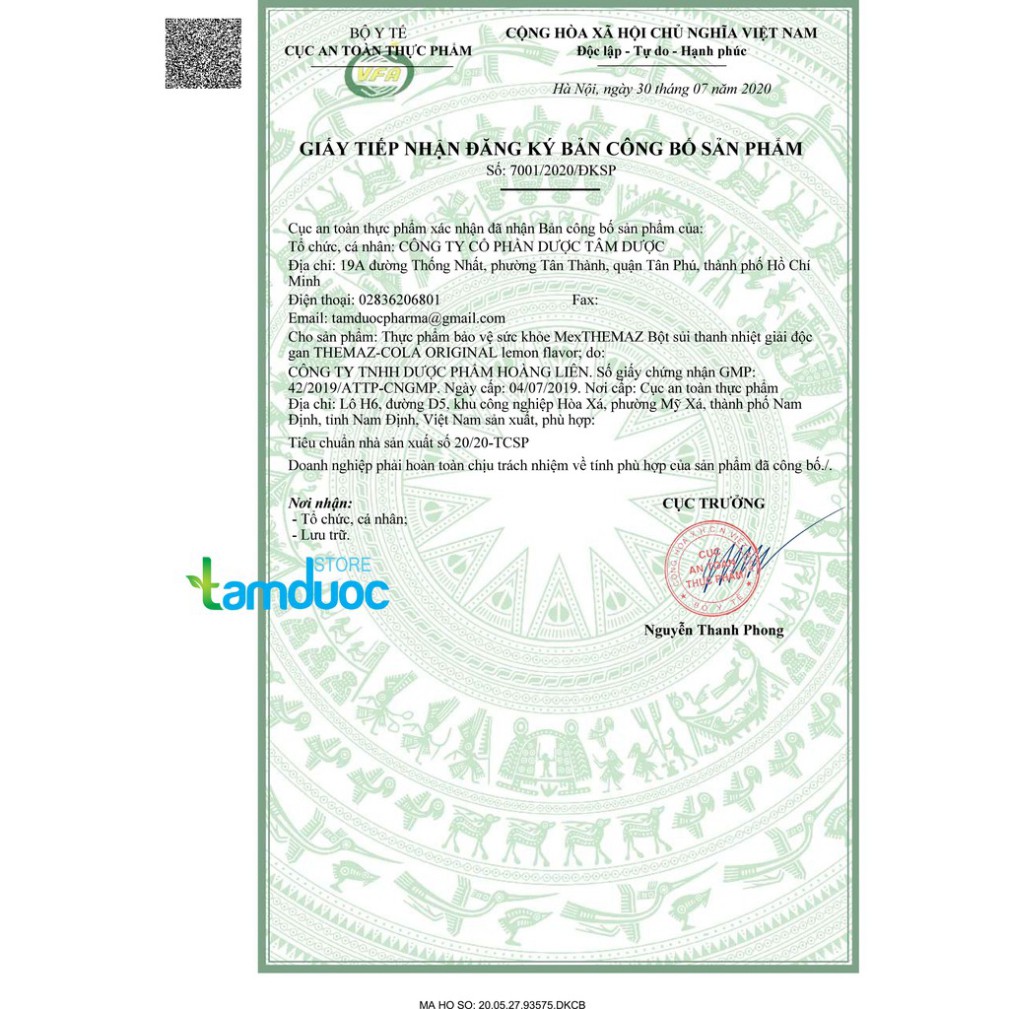 Bột sủi thanh nhiệt giải độc gan Themaz Cola Original - Vị Chanh ⚡️SK365 | Thế Giới Skin Care