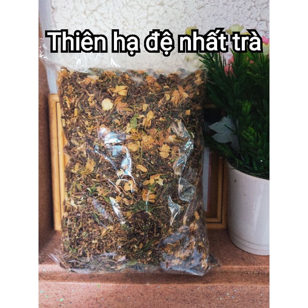 1kg THIÊN HẠ ĐỆ NHẤT TRÀ hồng sâm trà hoa lài cỏ ngọt thanh nhiệt giải độc mát gan