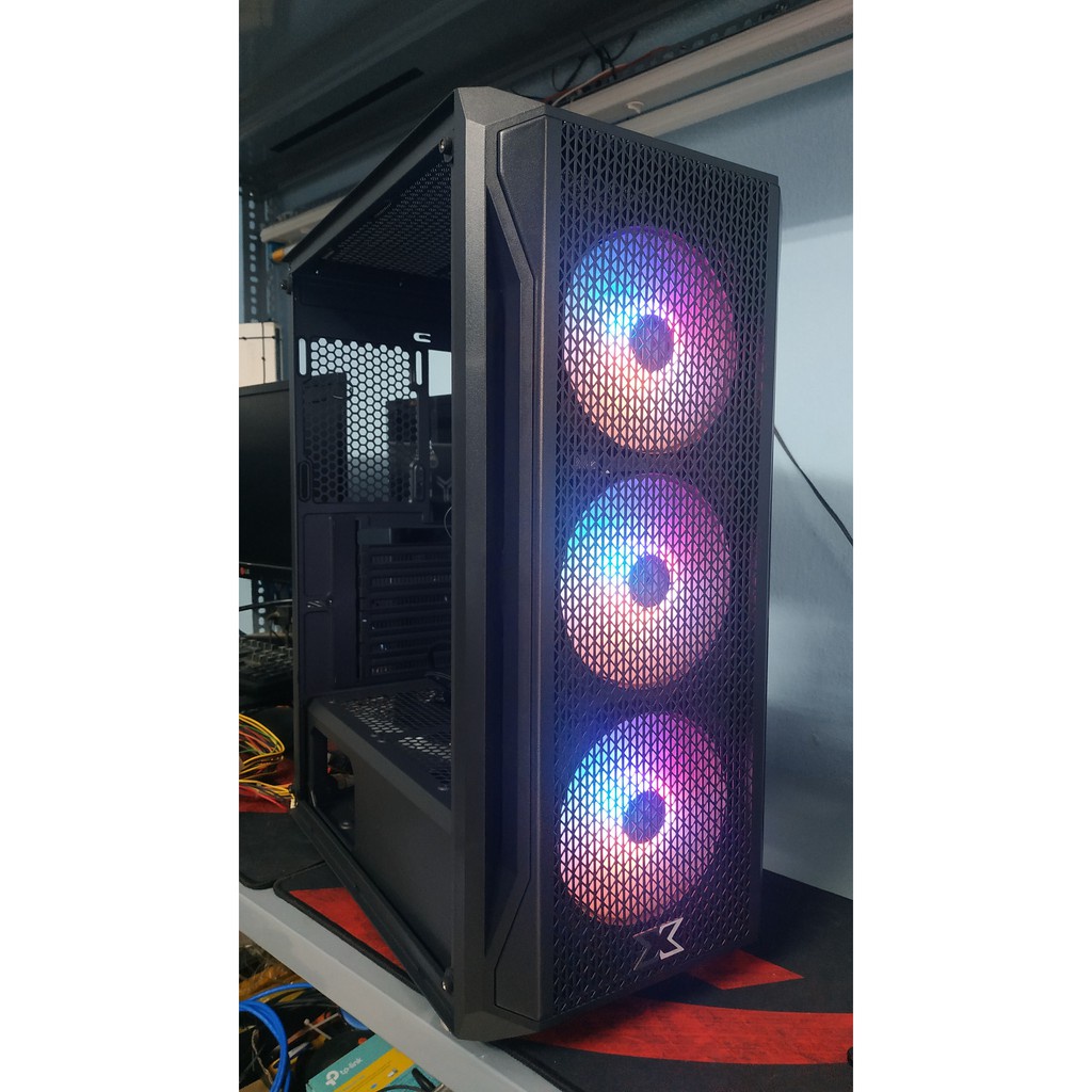 Vỏ Case XIGMATEK GAMING X 3FX (ATX/3 Fan ARGB/EN46188) - Chính hãng (BH 1 năm)