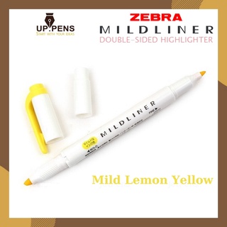 Bút highlight hai đầu Zebra Mildliner Double-Sided Highlighter  - Màu vàng chanh (Mild Lemon Yellow)