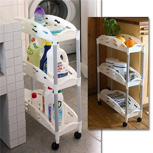 Kệ 3 tầng xoay 360 độ - Chính hãng Happy House - BX0796