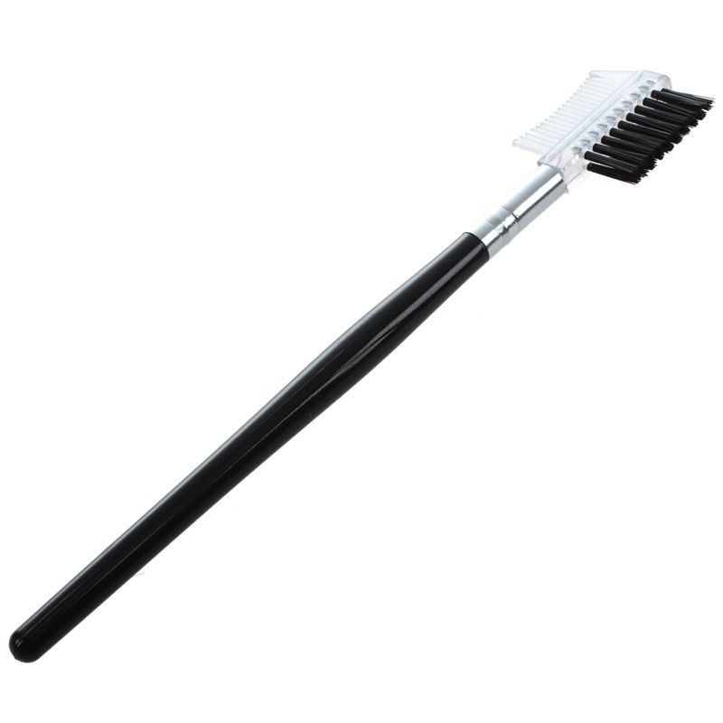 (Hàng Mới Về) 1 Cọ Trang Điểm Lông Mày Hai Đầu Màu Đen Cho Nữ | BigBuy360 - bigbuy360.vn