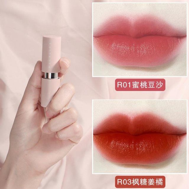 Zero yuan non-stick cup cute high-value lipstick students show white waterproof high school students nude color minority students party plain makeup