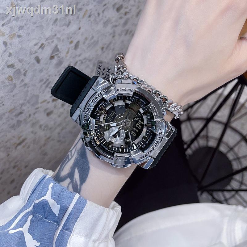 Wang Yibo Đồng hồ nam nữ sinh viên cao cấp đẹp trai không thấm nước kiểu dáng thể thao xu hướng công ng