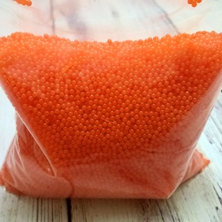 Đạn thạch màu cam rẻ nhất, tốt nhất. 1 túi hơn 20.000 viên hạt nở xuất xứ Nhật Bản