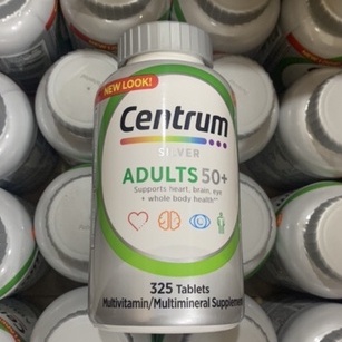 Viên uống Centrum Silver Adults 50+ 325 viên – Bổ sung Vitamin cho Nam và Nữ trên 50 tuổi