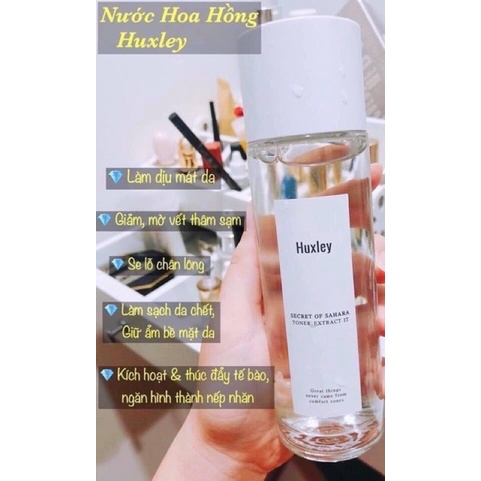 [Mã 44FMCGSALE1 giảm 10% đơn 250K] Nước Hoa Hồng Toner Huxley Extract It Bản Limited 300ml