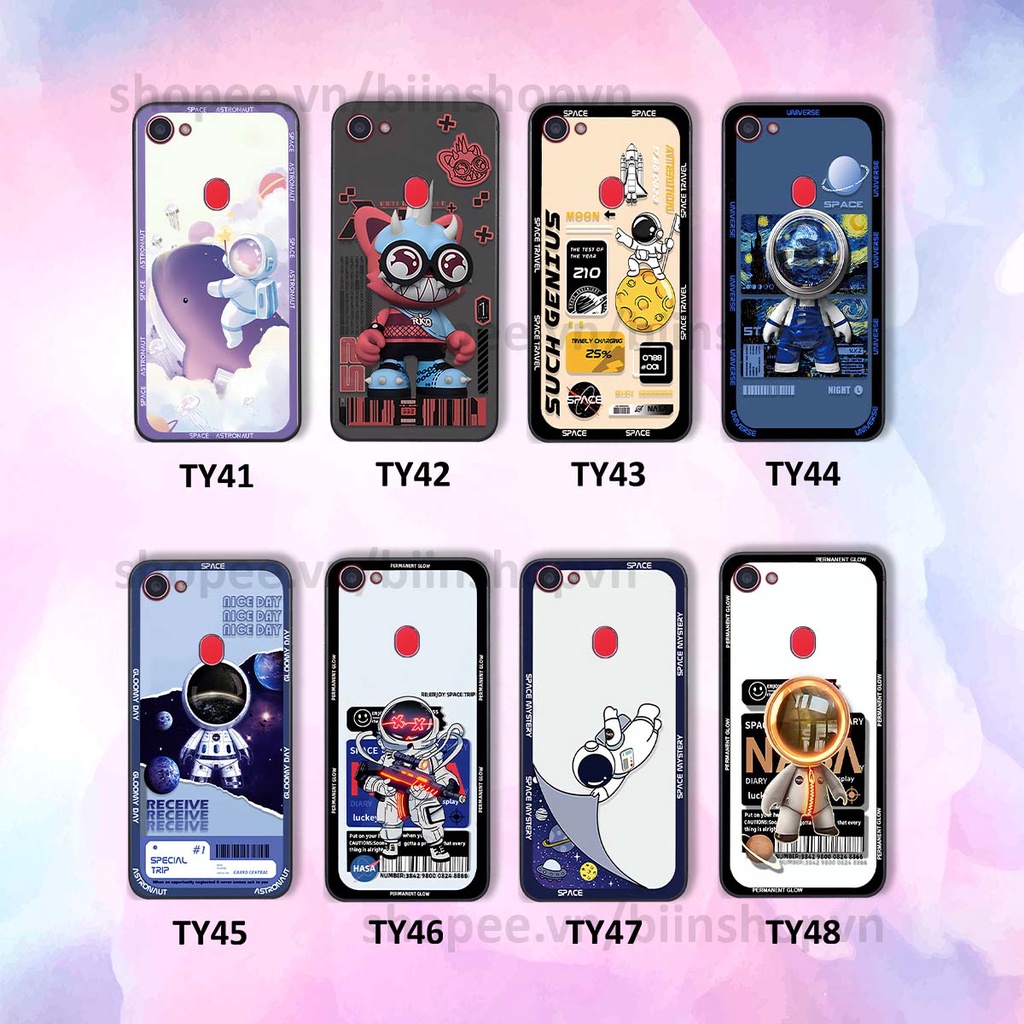 Ốp Oppo F5 / F5 Youth / F7 phi hành gia vũ trụ space.x siêu đẹp, thời trang