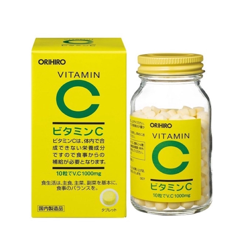 [Hàng_Nhật] Viên uống Vitamin C 1000mg Orihiro 300 viên [Hàng_Auth]