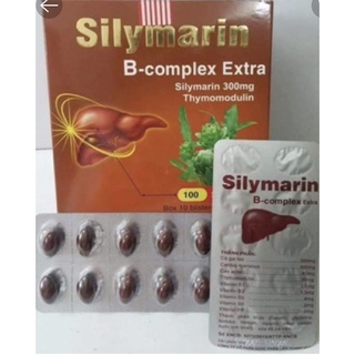 Viên bổ gan Silymarin B-complex Extra (hộp 100 viên)