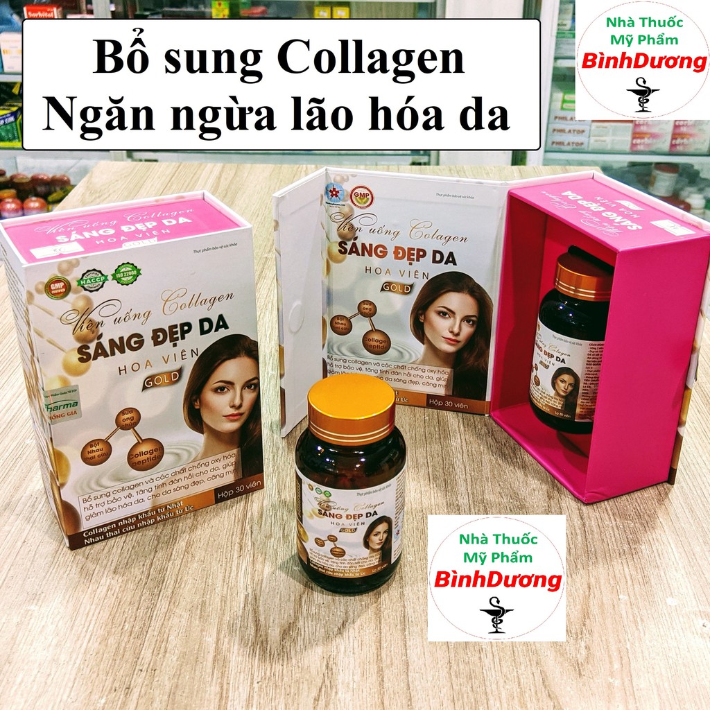 Viên uống Collagen Sáng Đẹp Da - chiết xuất Sâm Tố Nữ, bổ sung Nội Tiết Tố Nữ  [CHÍNH HÃNG] - FreeShip