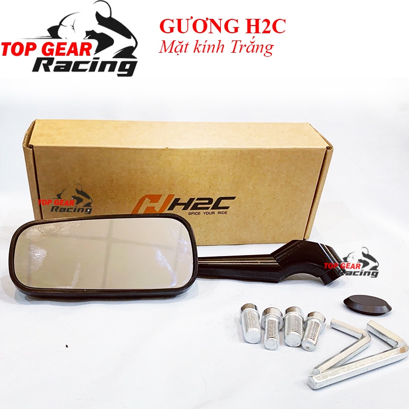 Gương H2C Tặng Kèm Lục Giác và Ốc Nối Chân Gương &lt;TOPGEAR&gt;