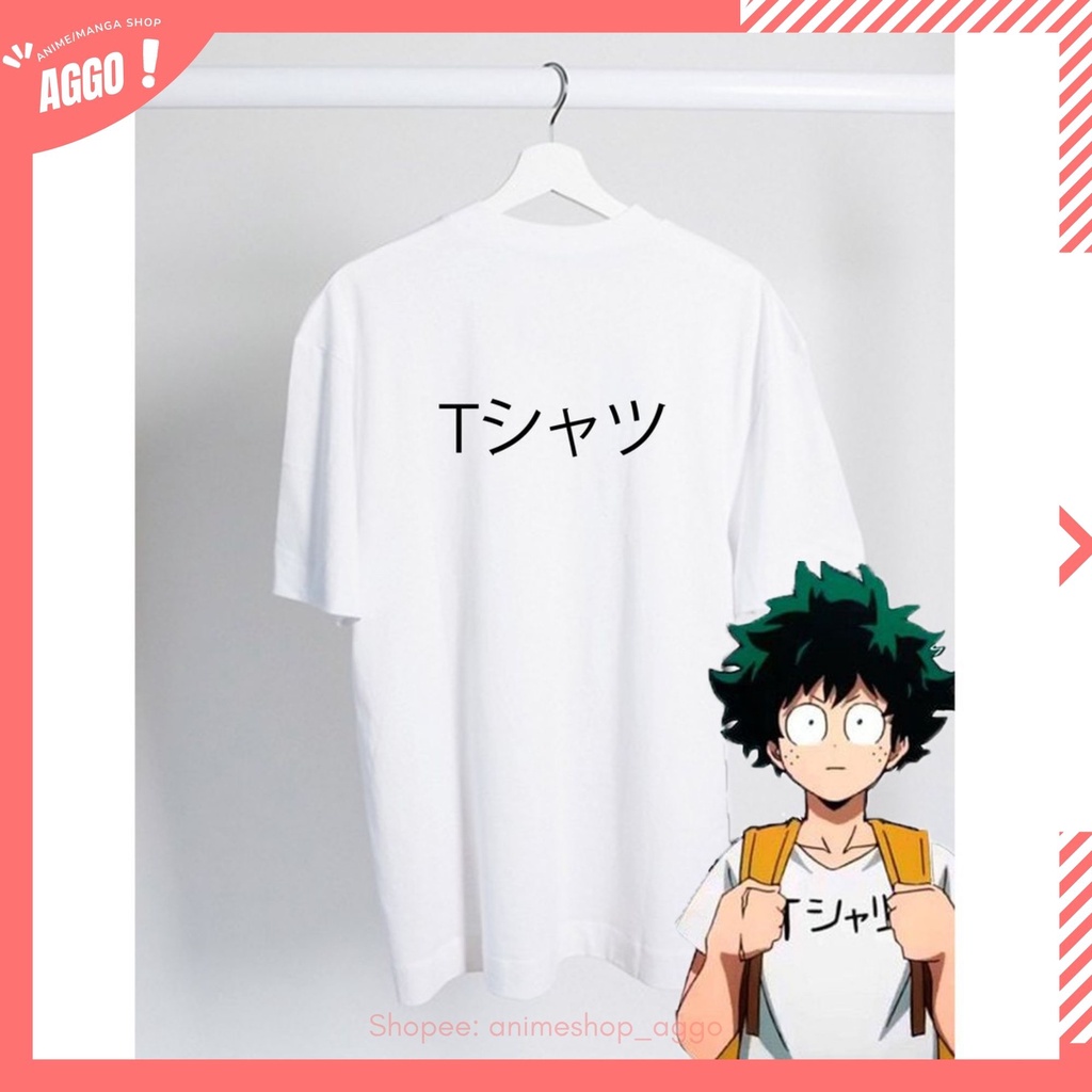 Áo thun Anime- My Hero Academia Deku Nam Nữ Cực HOT