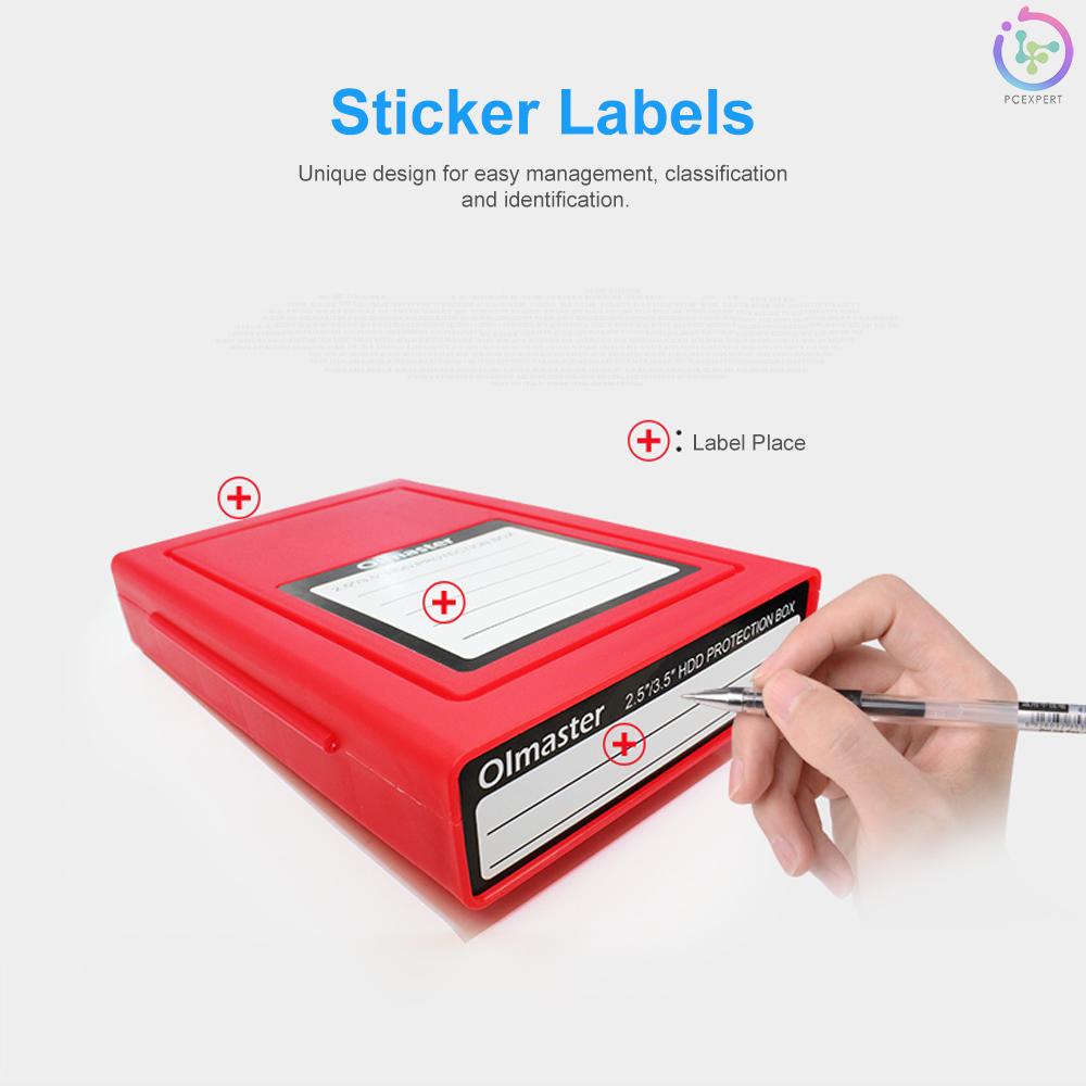 Hộp Đựng Bảo Vệ Ổ Cứng Hdd Ssd Oimaster He-8500 2.5 / 3.5 " | BigBuy360 - bigbuy360.vn