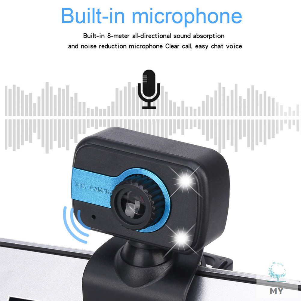 Webcam Usb Hd Có Kẹp Gắn Micro Cho Pc Laptop | BigBuy360 - bigbuy360.vn