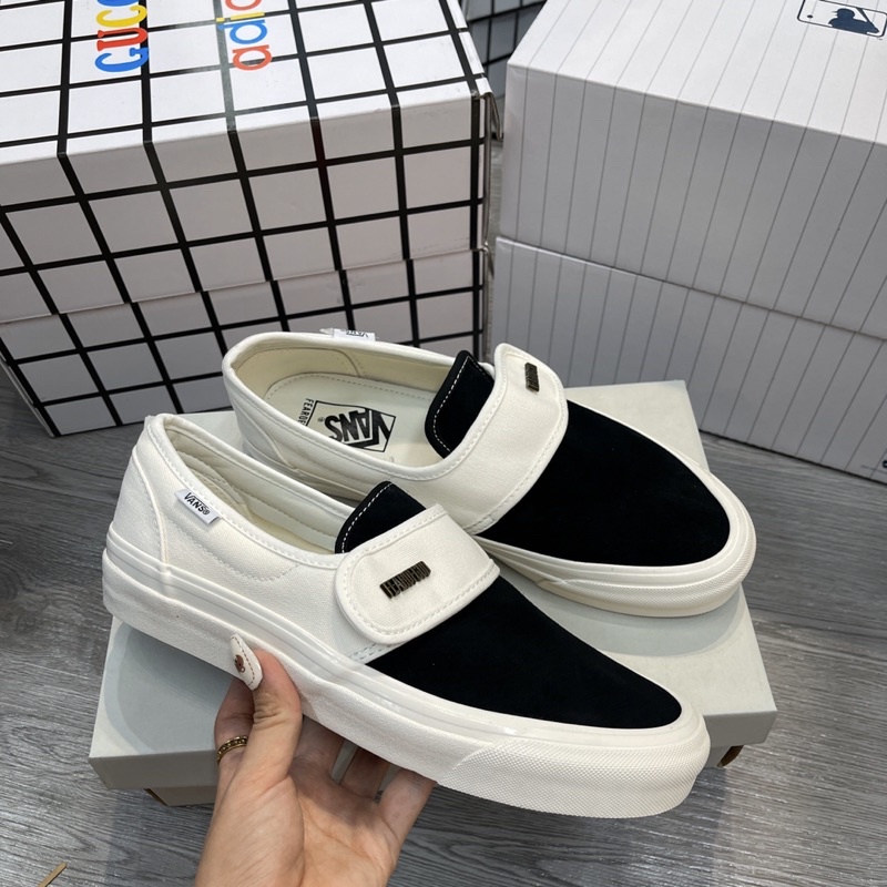 GIÀY VANS FEAR OF GOF FOG SLIPON LÓT DA LAI AU