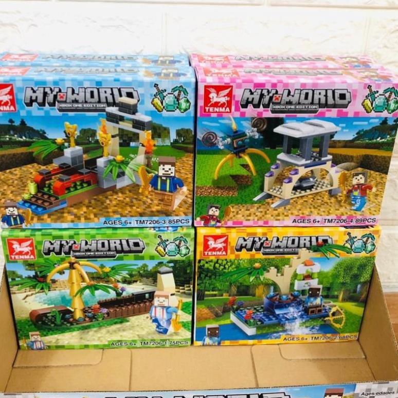 Lắp ráp Ghép Hình My World Mini World SP563