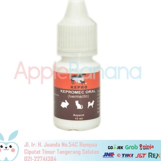 Dung dịch Kepromec thảo dược khoa học cho thú cưng 10ml