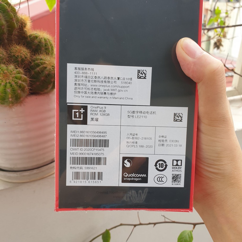 Điện thoại OnePlus 9 - RAM 8-128GB [Điện thoại giá rẻ, Bảo hành 1 đổi 1, tặng dán màn]