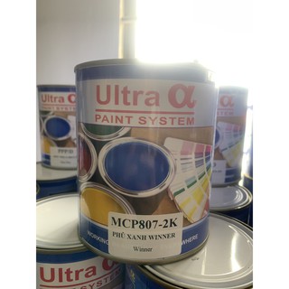 Sơn màu ultra mcp807-2k phủ xanh winner