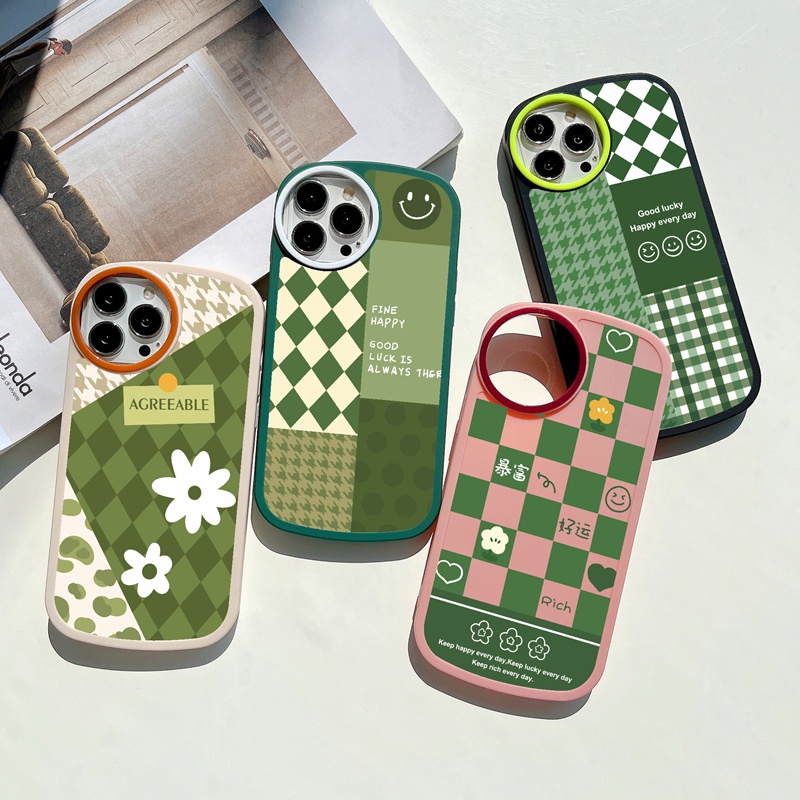 Suntaiho Ốp lưng Suntaiho Ốp lưng iphone Ốp Điện Thoại TPU họa tiết hoa / mặt cười dễ thương thích hợp cho iPhone xr 7Plus 8Plus 11 XS Max 12 13promax