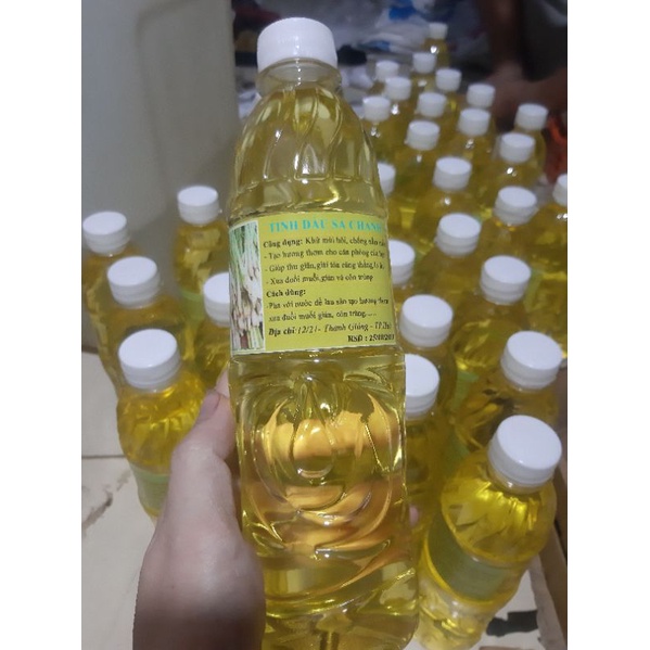 (sỉ giá rẻ) tinh dầu sả chanh 500ml