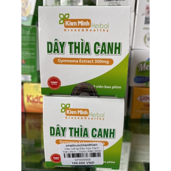 Viên Uống Dây Thìa Canh Kiên Minh, Hỗ trợ giảm đường huyết, Hạn chế biến chứng đái tháo đường, Hỗ trợ giảm Cholesterol