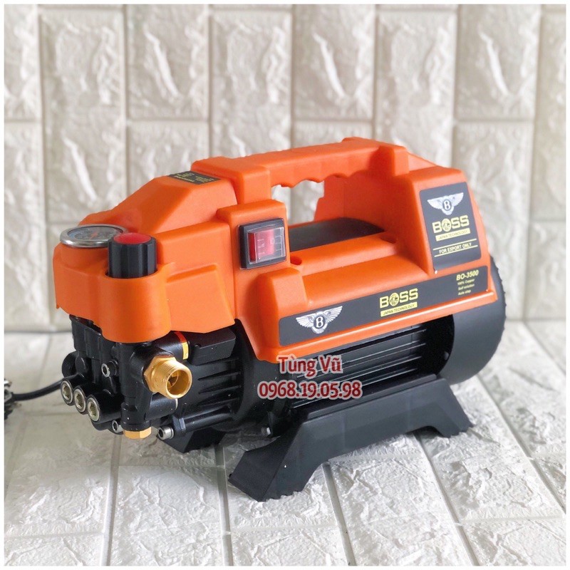 Máy rửa xe boss 3500W chỉnh áp lực - Máy rửa xe boss