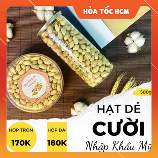 Hạt dẻ cười không tẩy, nhập khẩu Mỹ 500gr