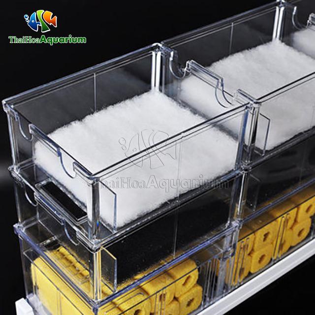 Máng Lọc dàn mưa Tràn Trên 3 Tầng