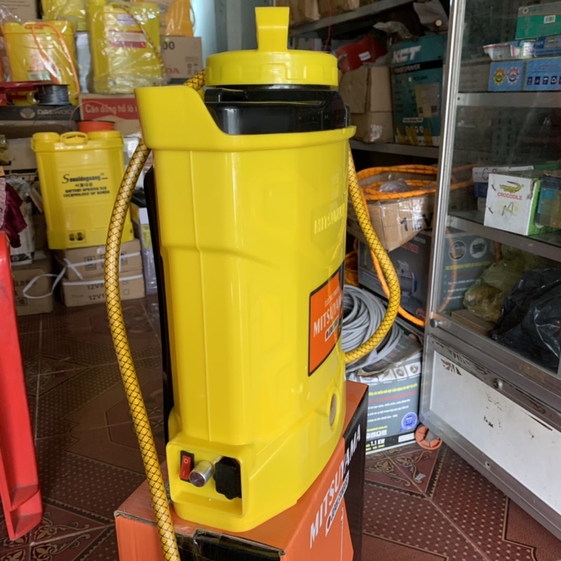 BÌNH XỊT ĐIỆN MITSUYAMA 8 LÍT CAO CẤP