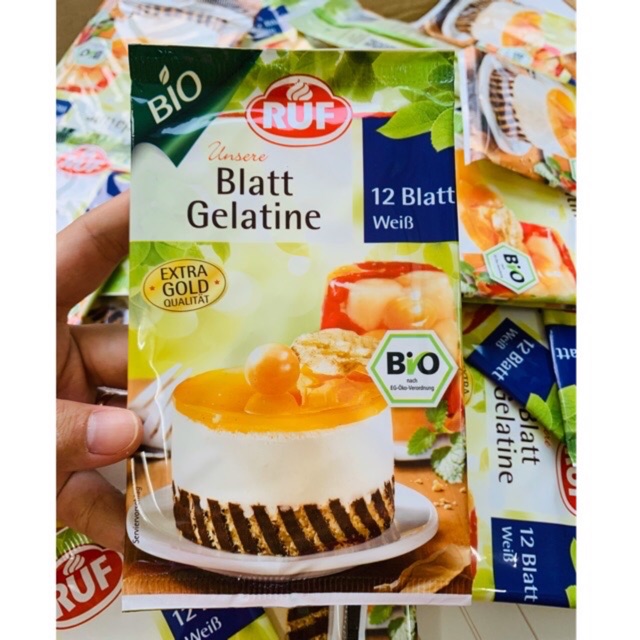 Bột Gelatine Hữu cơ 9g