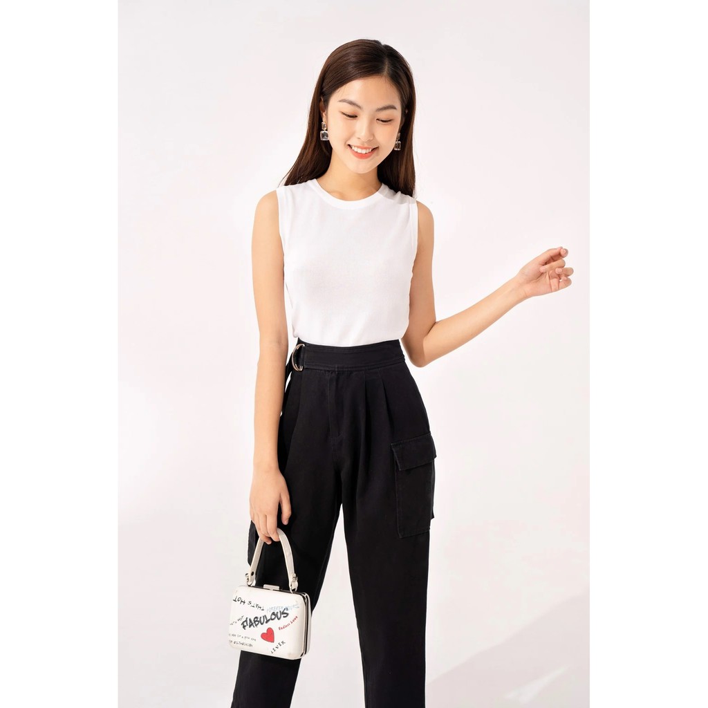 Eva De Eva Quần lửng Baggy 20AQDE045D | BigBuy360 - bigbuy360.vn
