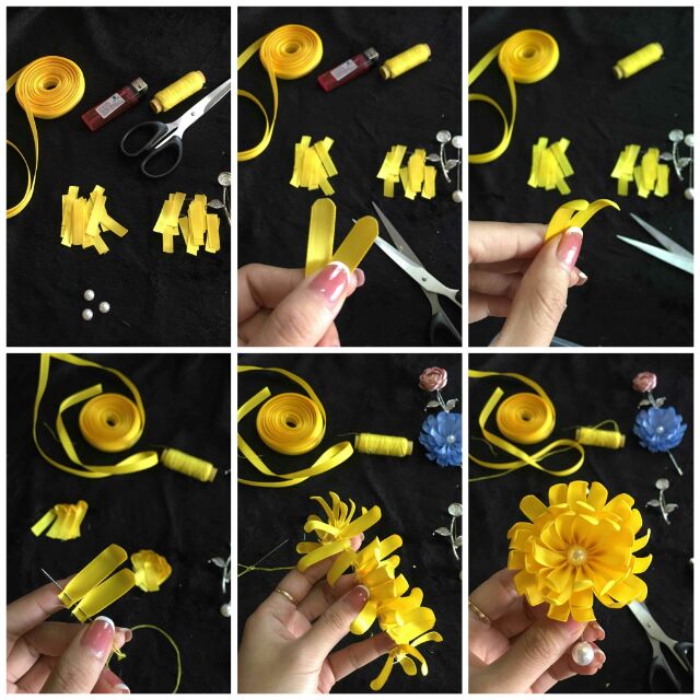 Ruy băng lụa 1cm cuộn 22 mét [21 MÀU] - Nguyên liệu handmade, trang trí nơ, hộp quà