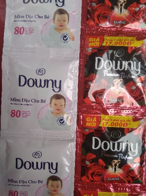 NƯỚC XẢ VẢI DOWNY 10 GÓI 20ML